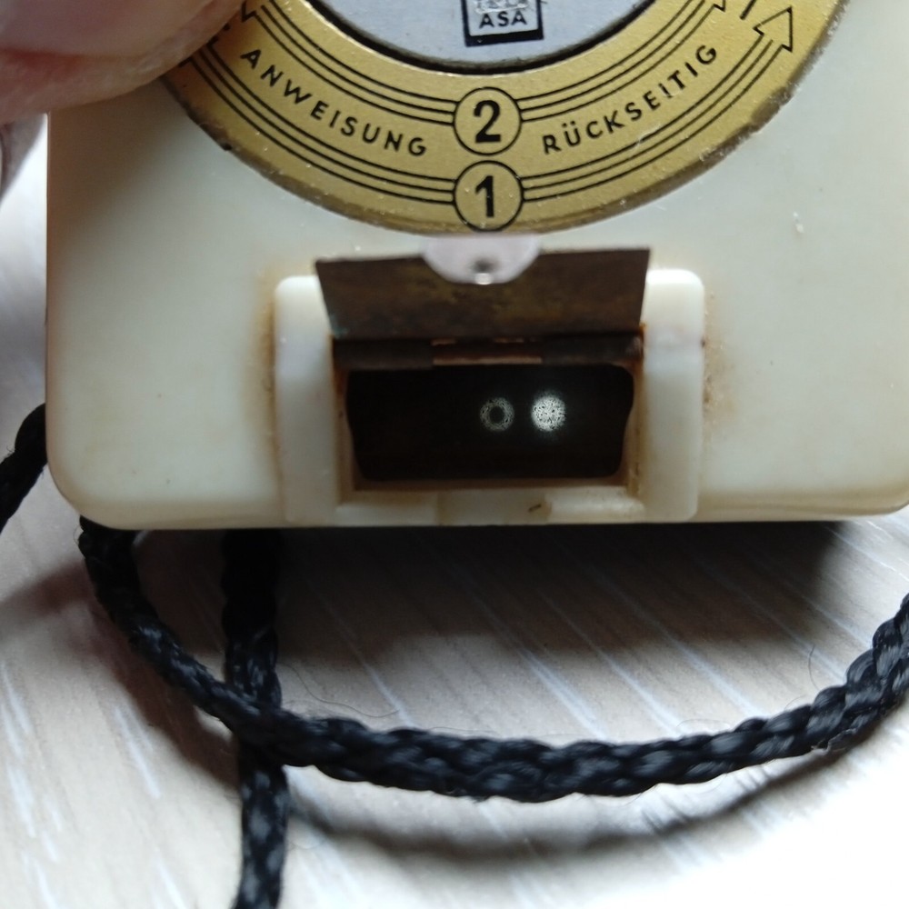 PLEX Camera Light Exposure Meter Working Vintage #0170