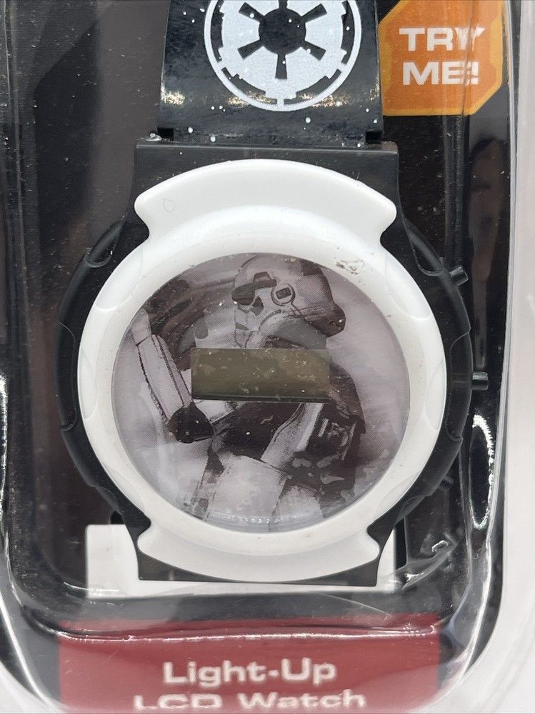 Star War Storm Trooper Children's Light- Up LCD Watch