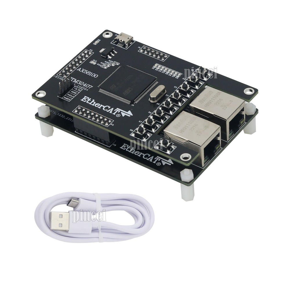AX58100 STM32407 Slave Station Development Board for EtherCAT Slave Station