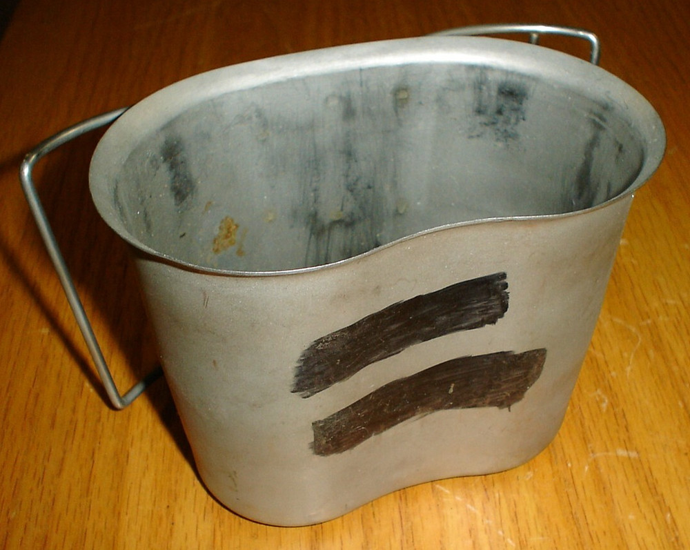 US Military 89 PAC FAB Canteen Cup USA