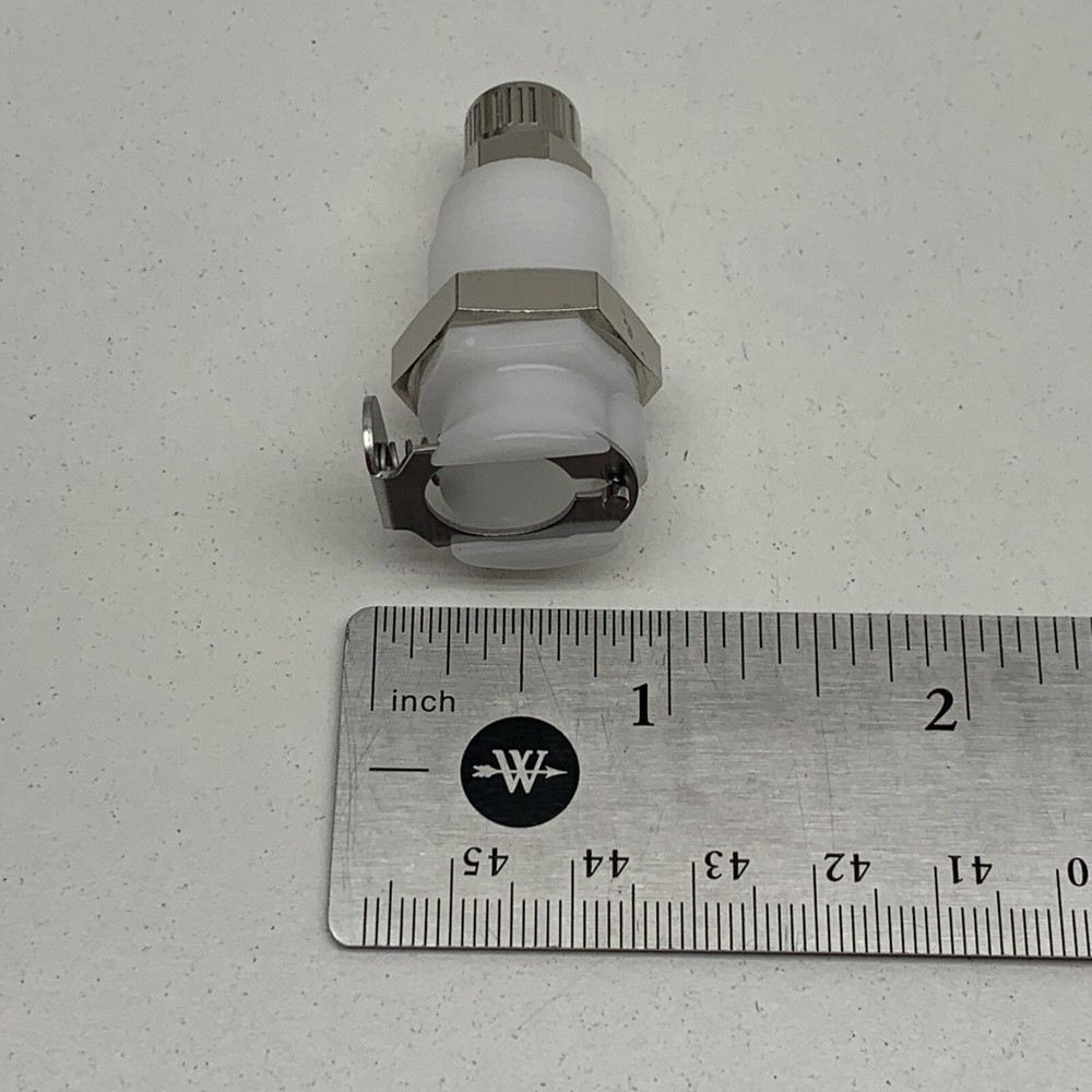 (6-Pack) CPC Colder PLC12004 Quick Disconnect Panel Mount Coupling Body 1/4 PTF