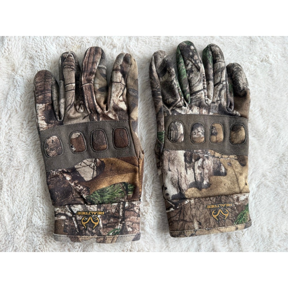 Realtree Camo Gloves Size Medium