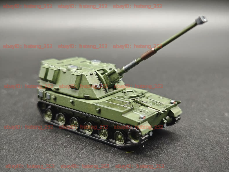 3D Printed 1/144 Polish KRAB self-propelled howitzer Finished Model