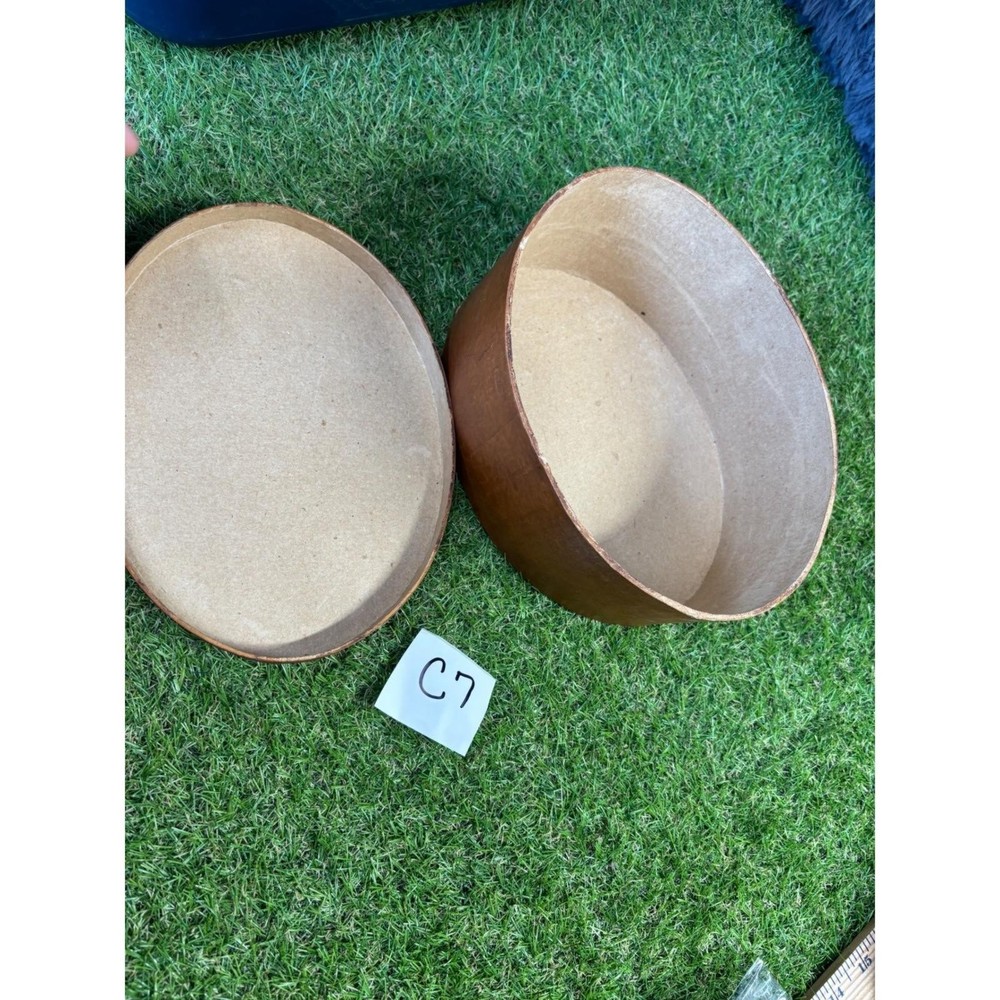 Vintage Fruit Basket Design Oval Box, Decorative Storage Container