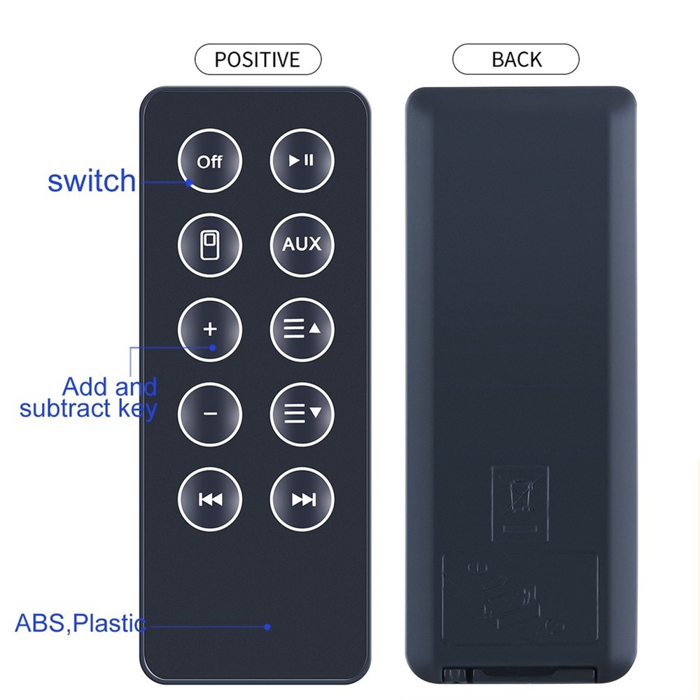 Remote Control Replacement for Sounddock 10 SD10 Bluetooth-Compatible7405