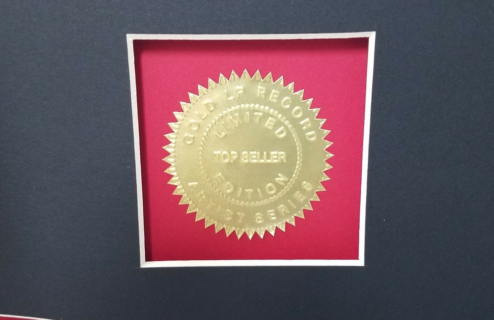 Grateful Dead laser cut limited edition vinyl framed record display