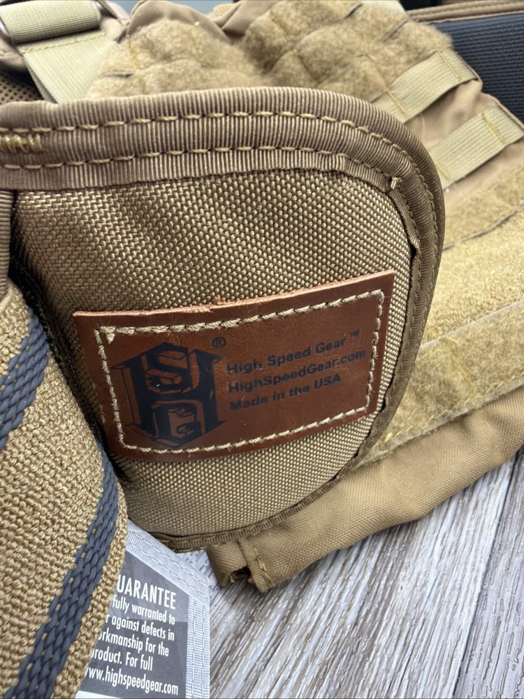 HSGI MODULAR PLATE CARRIER - BRAVO TAN Read