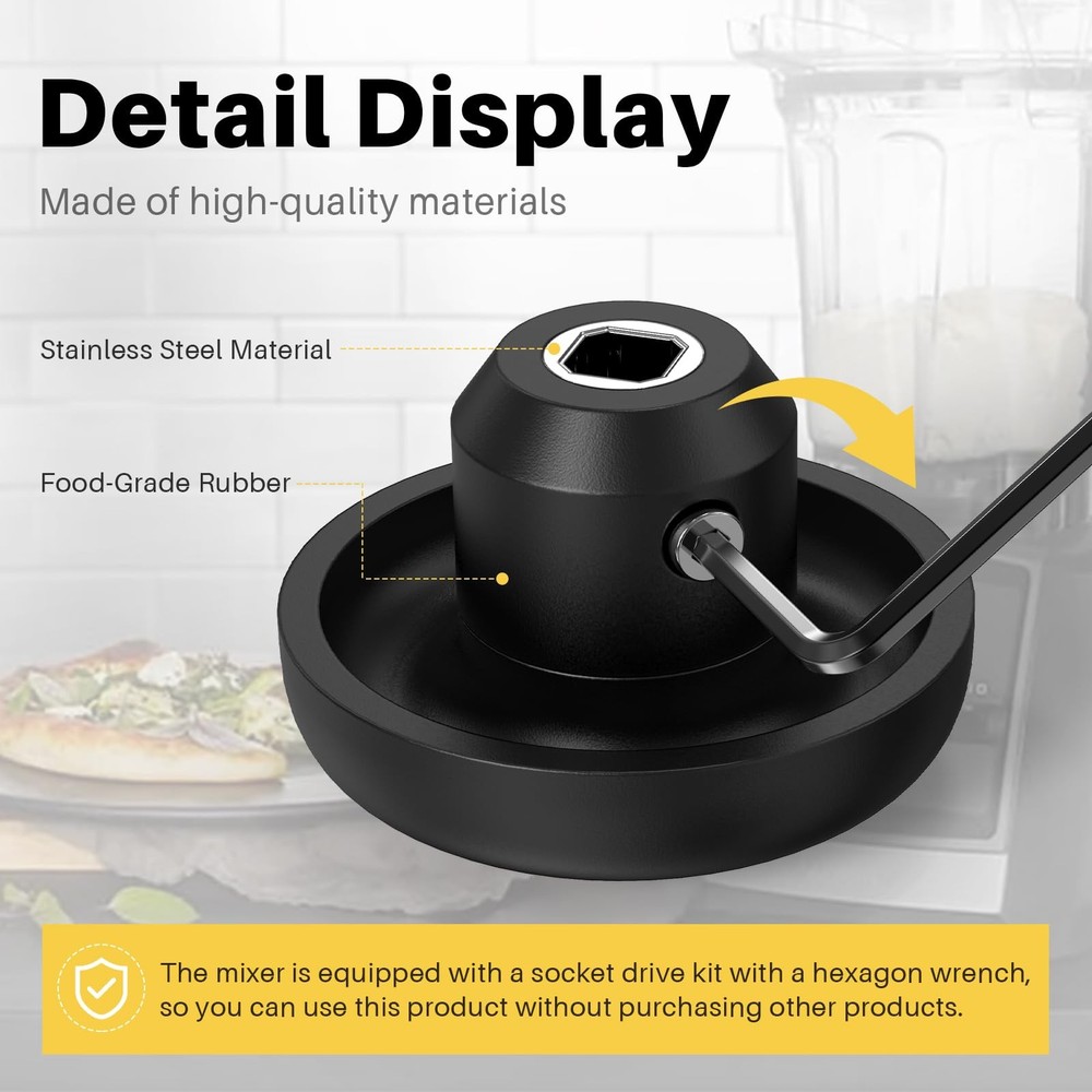 Blender Drive Socket, 5 Pack Drive Socket Replacement 891 802 15546 15547 Com...