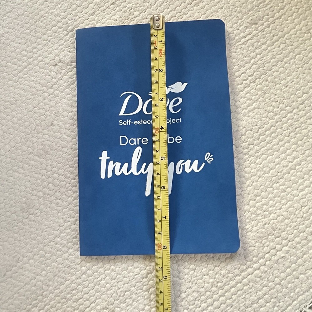 4 Dove Self-Esteem Project Journal Notebook Blue Cover