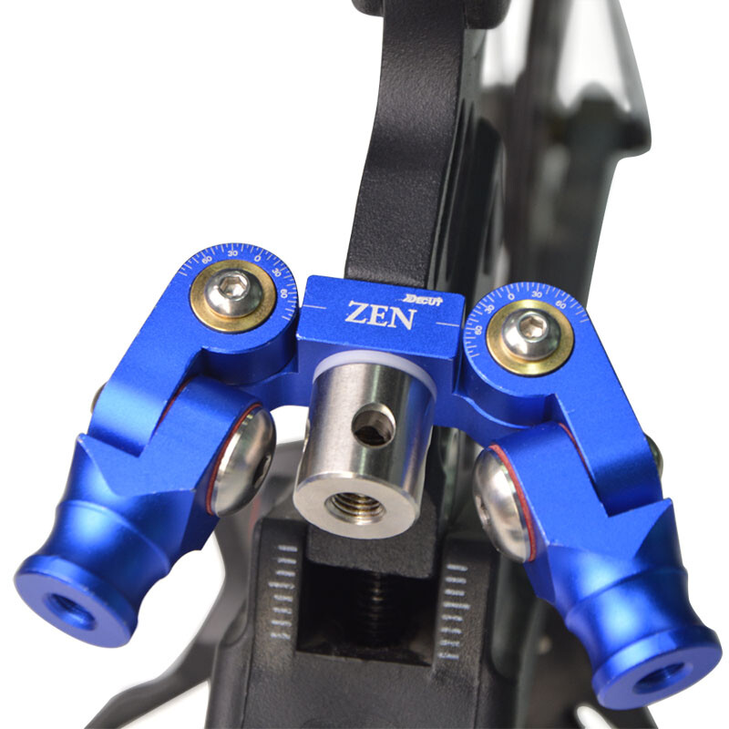 Double Sided V Bar Stabilizer Bow Archery Adjustable Quick Disconnect Decut ZEN