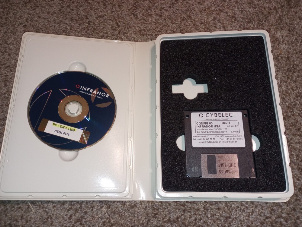 GENUINE CYBELEC INFRANOR 3D CH22388 SOFTWARE