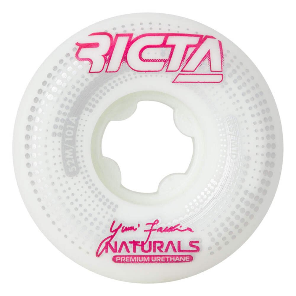 Ricta Wheels 52mm 101a Facchini Source Naturals Mid Skateboard Wheels