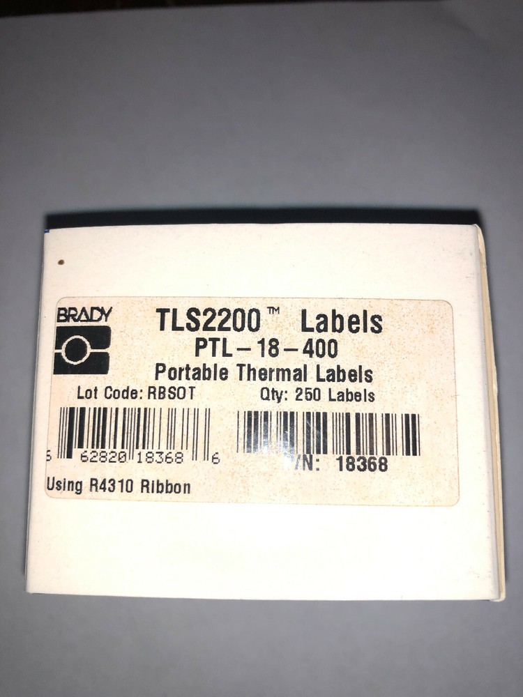 Brady PTL-18-400 Thermal Label Roll