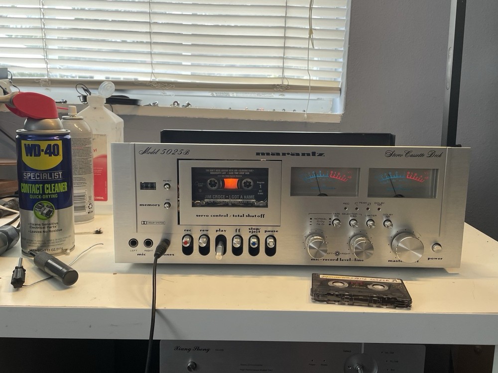 MARANTZ 5025B CASSETTE DECK (SERVICED)
