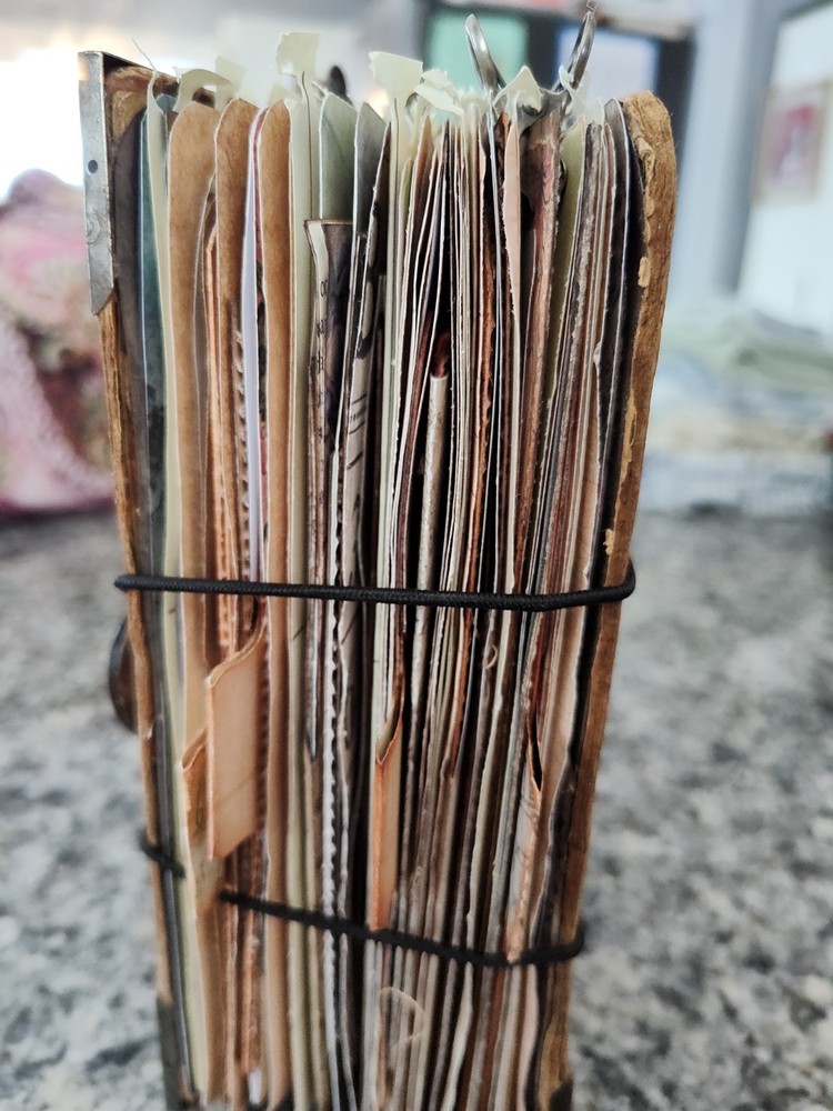 Handcrafted Vintage Journal, Planner, Diary, Sketchbook