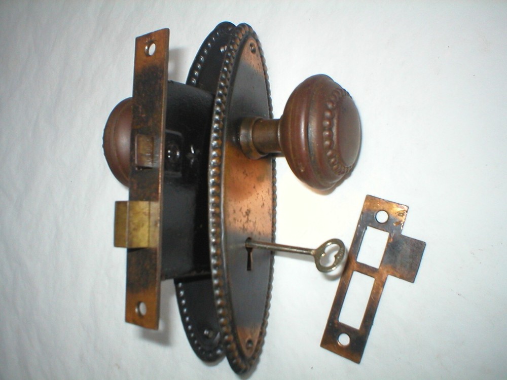 Antique Victorian Era Door Hardware