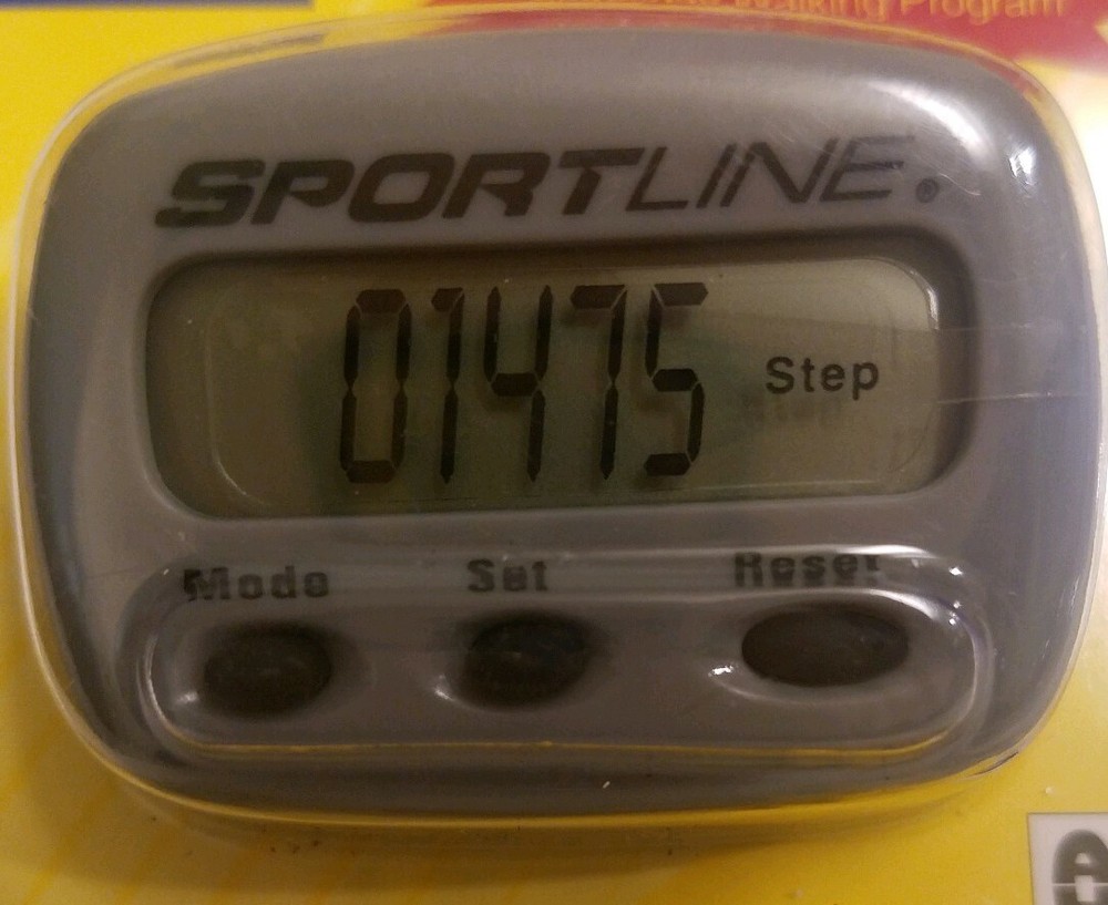 SPORTLINE ELECTRONIC PEDOMETER RUNNING, WALKING