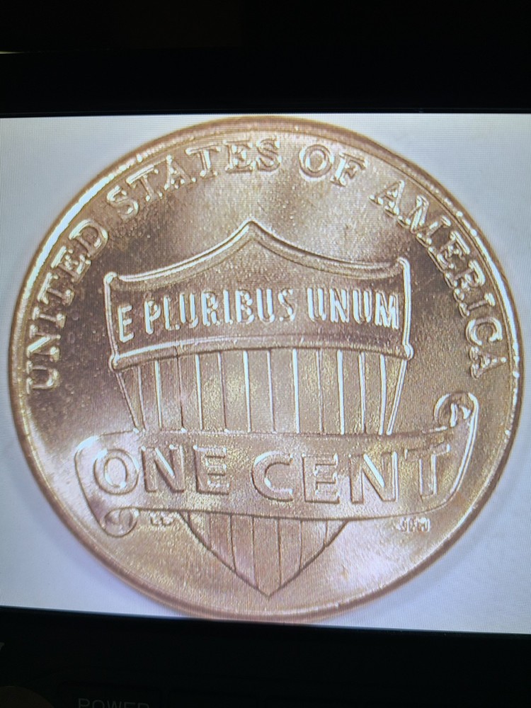 2023 P DDO 1c penny bright brilliant error coin