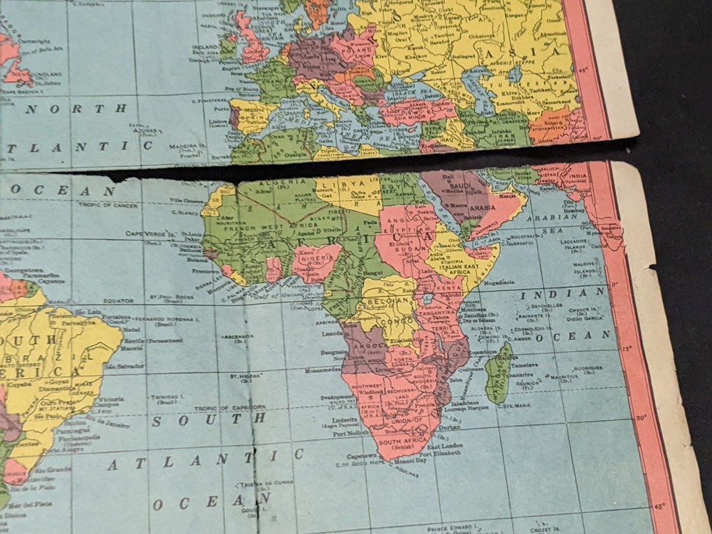 servicemen world map, Steve Harvey