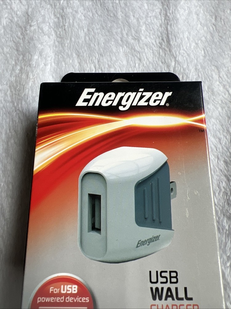 NEW Energizer USB Wall white Charger Murale USB wall