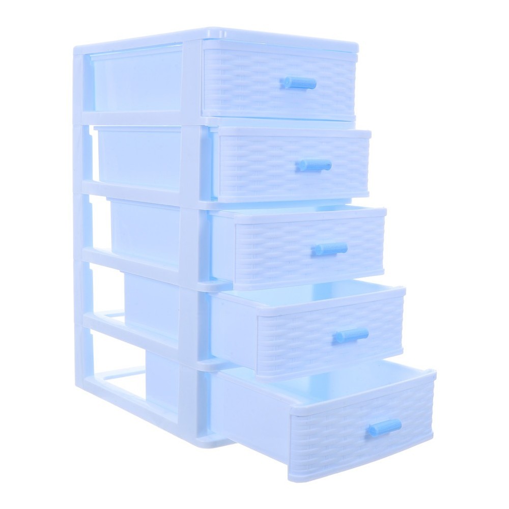 Desktop Drawer Storage Cabinet Cosmetics Organizer Decorative Makeup