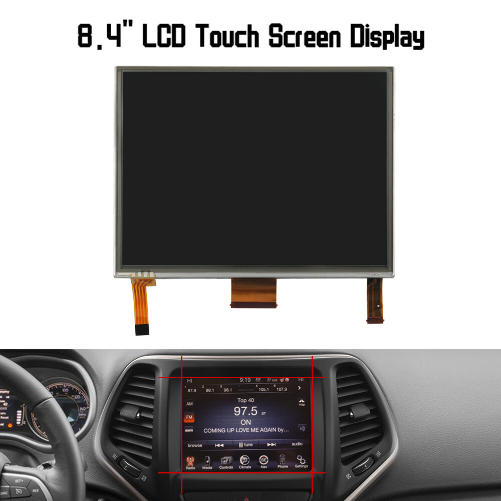 8.4" LCD Display Touch Screen Replacement for JEEP Dodge Challenger 2015-2016 US