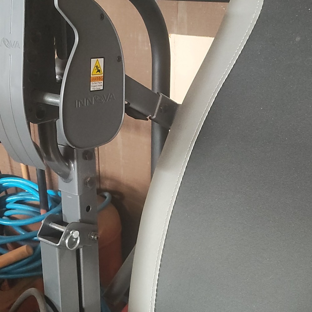 Innova Adjustable Inversion Table Black/Gray Gym Training Back Muscle Indoor Use