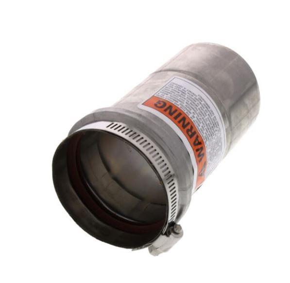 Z-Flex Z-Vent 3" x 6" Stainless Steel Vent Pipe (2SVEPWCF03.5)