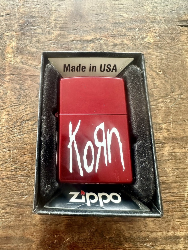 2017 KORN zippo lighter.
