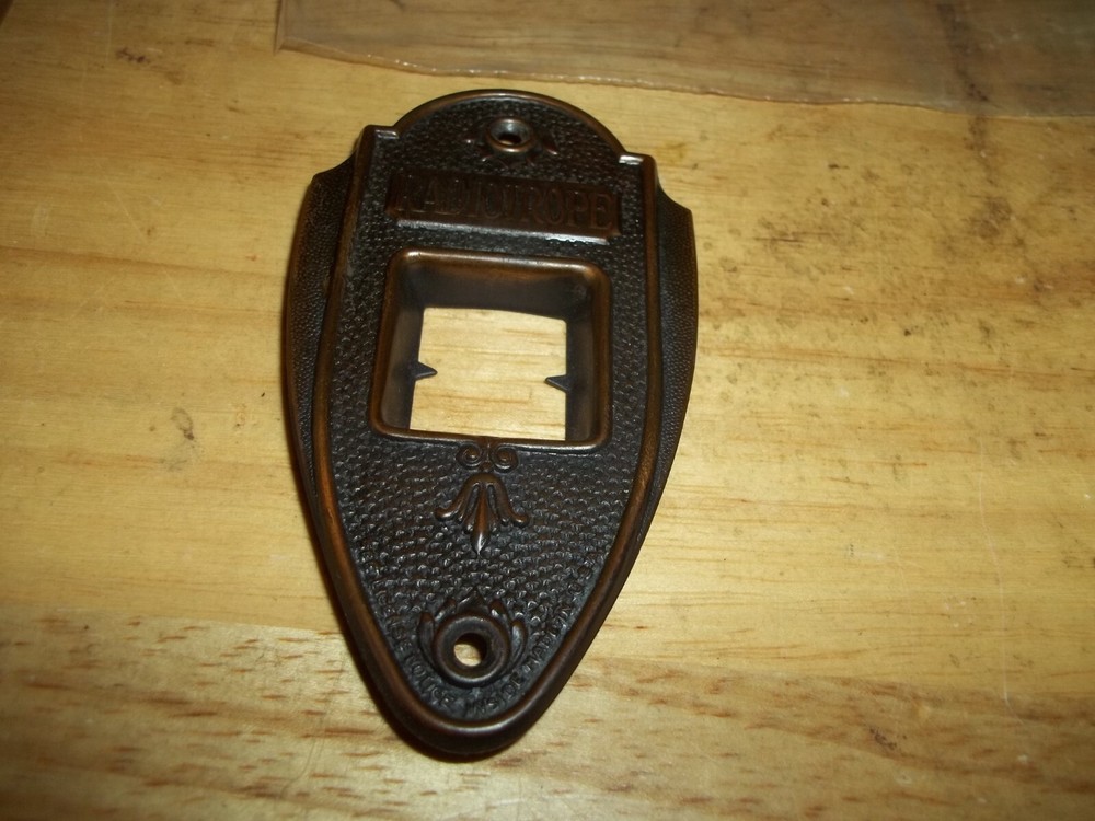 Radiotrope Apex Model # ? Dial Escutcheon