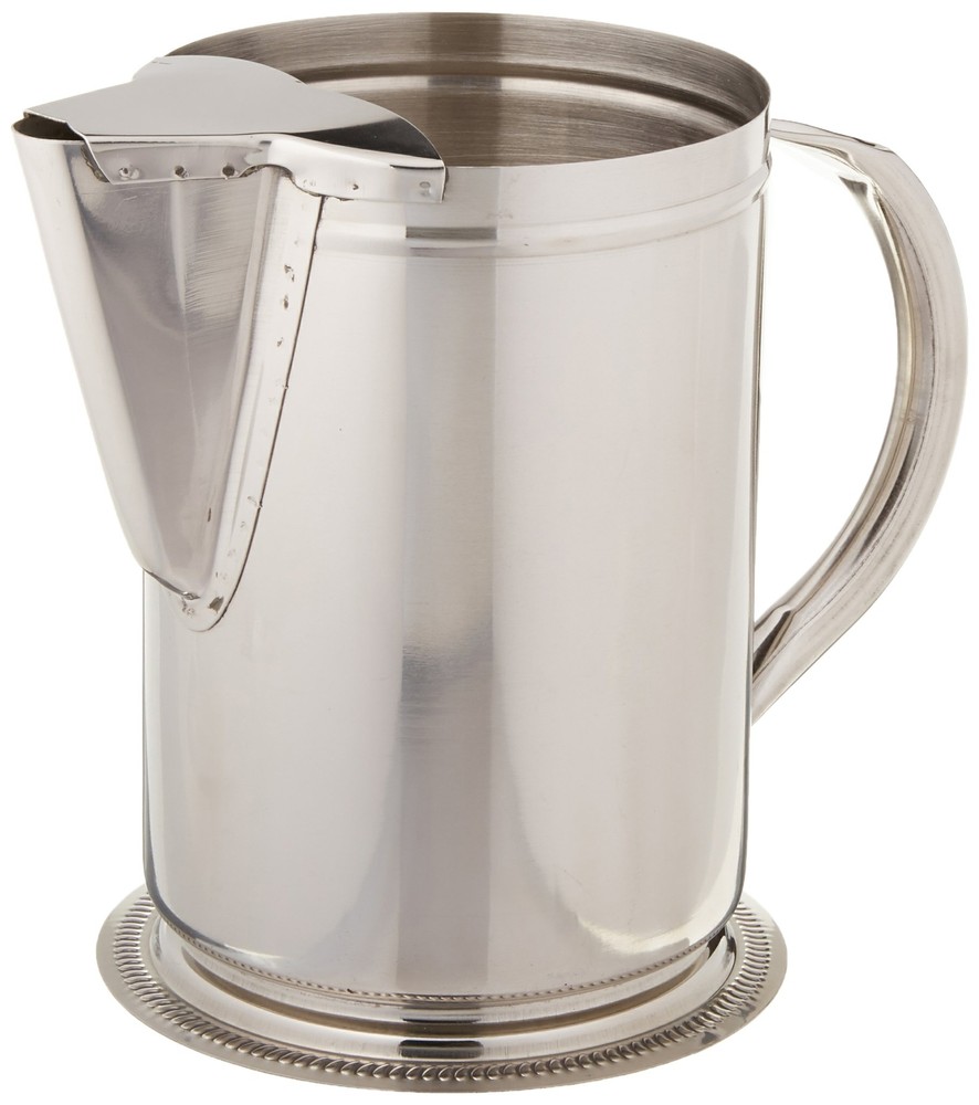Stainless Steel Water Pitcher With Guard 64ounce