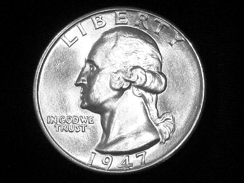 1947 Washington Quarter --- Gem Uncirculated