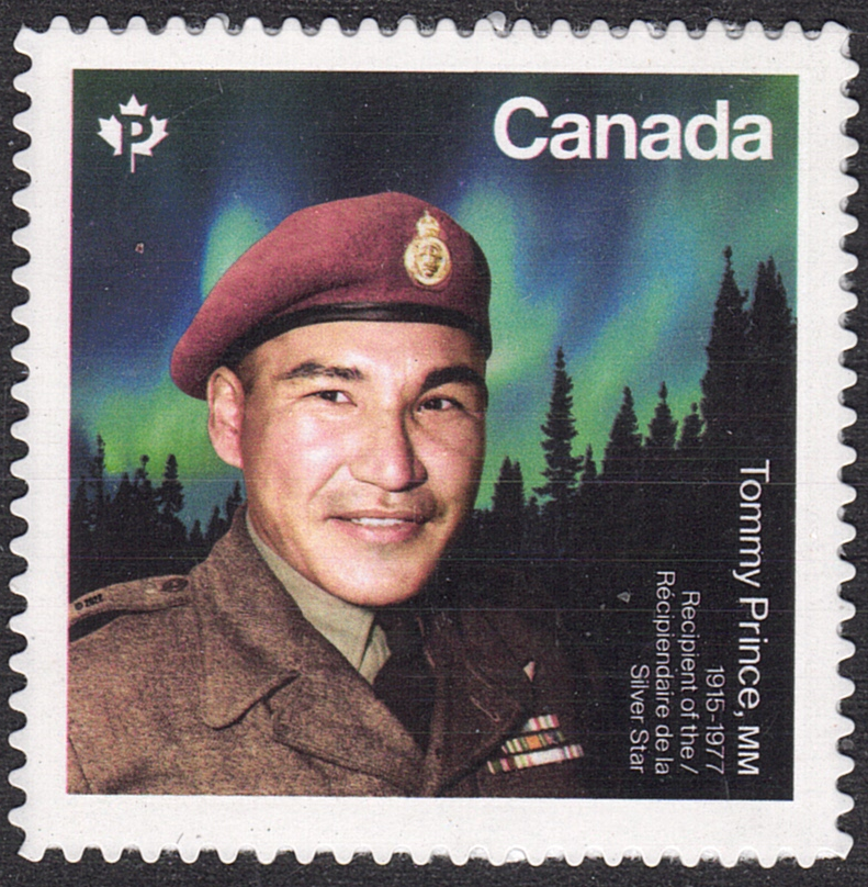 2022 Canada SC# Sergeant Thomas George Prince, MM - from Booklet M-NH