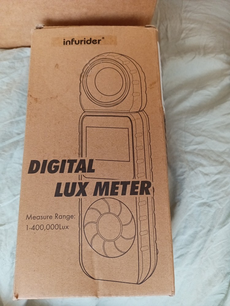 Infurider Digital LUX MeTer 400,000 Lux