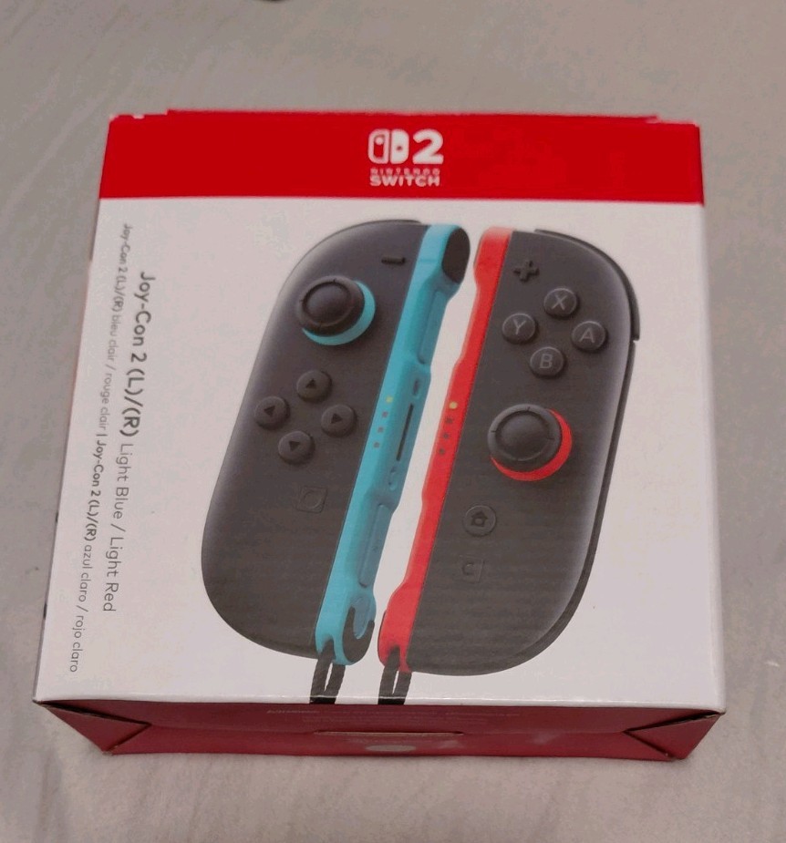 Nintendo Switch 2 - Joy-Con 2 (L)/(R) Light Blue/Light Red
