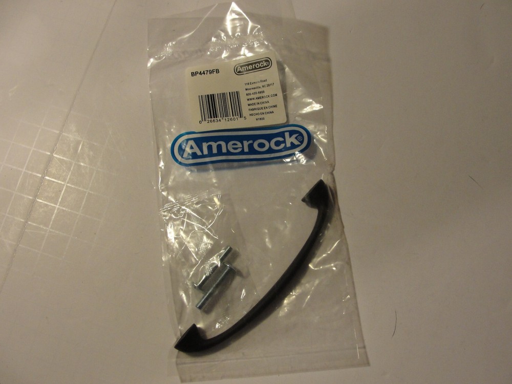 Amerock BP4479FB Allison Value 3-3/4in(96mm) CTC Pull - Flat Black