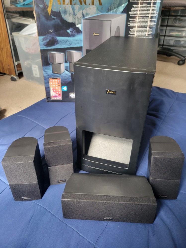 VALENCIA  Home Theater 1 Speaker is Missing working used