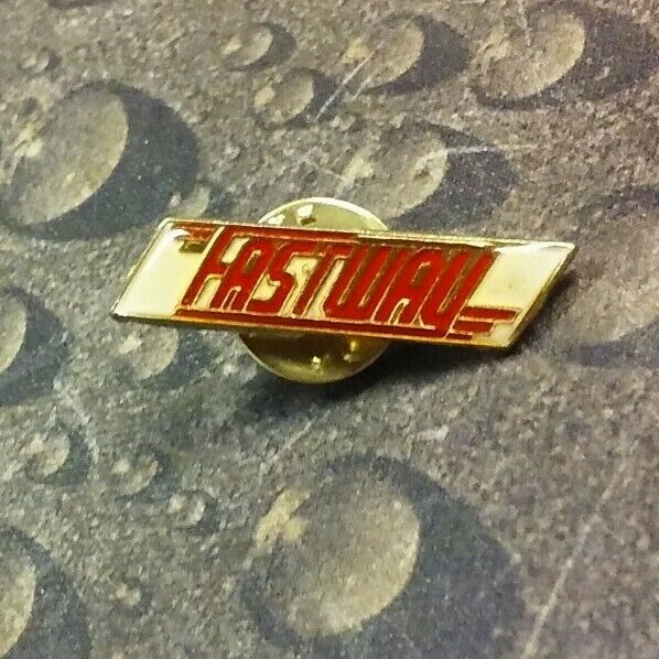 FASTWAY band pin badge