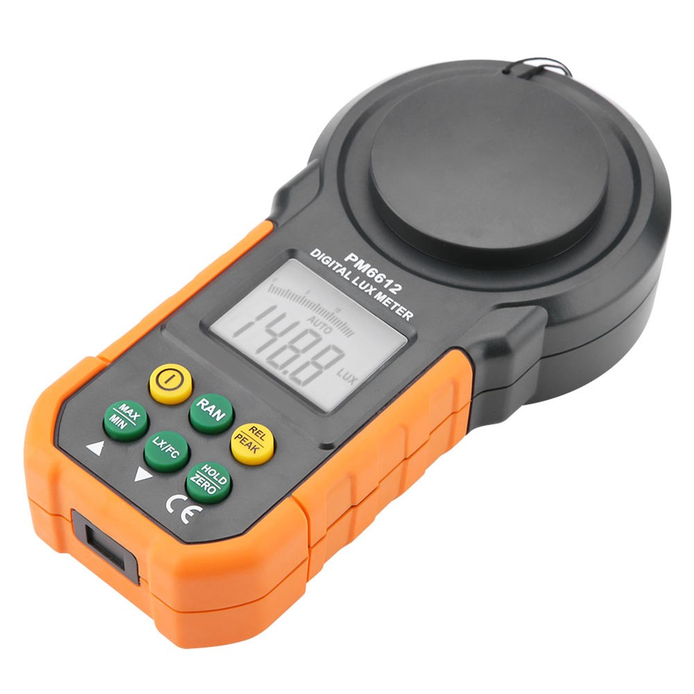 PEAKMETER PM6612 High Digital Light Meter Luxmeter