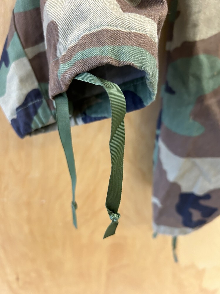 USGI TROUSERS, WOODLAND CAMO PATTERN, COMBAT – SIZE: MEDIUM/LONG