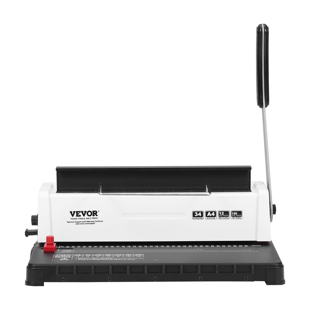 VEVOR Coil Spiral Binding Machine Manual Book Maker