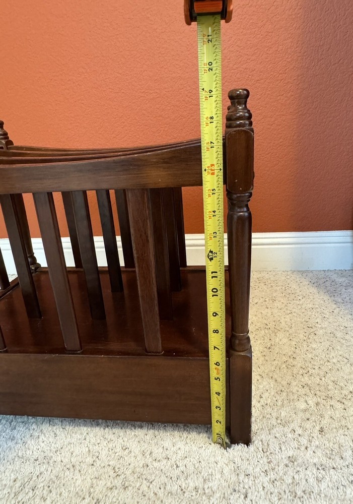 Bombay Company Solid Wood Magazine Rack Drawer