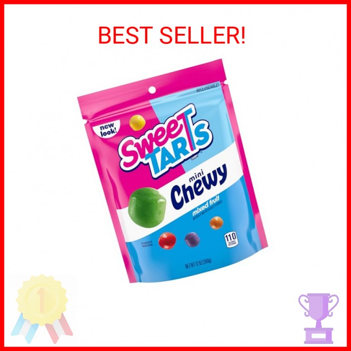 SweeTARTS Mini Chewy, Candy, Mixed Fruit, 12 oz