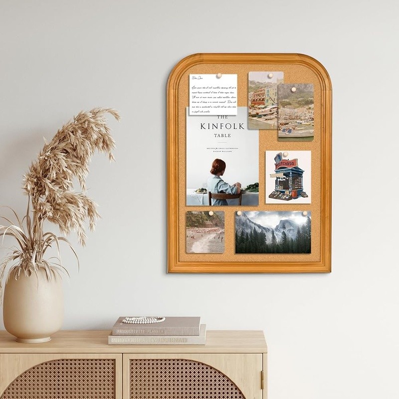 Multi-Functional Cork Board Wall Organizer Home Office Memo Display Decor New