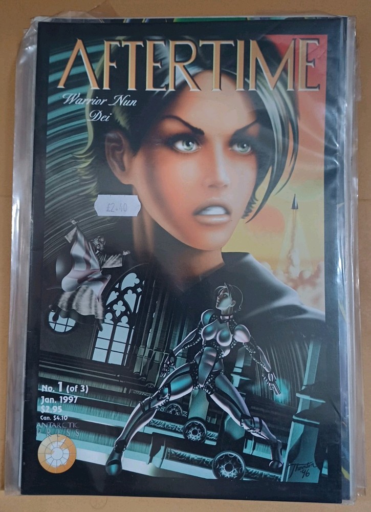 * Antartic comics **AFTERTIME**. #01..     1997 **marvel dc.