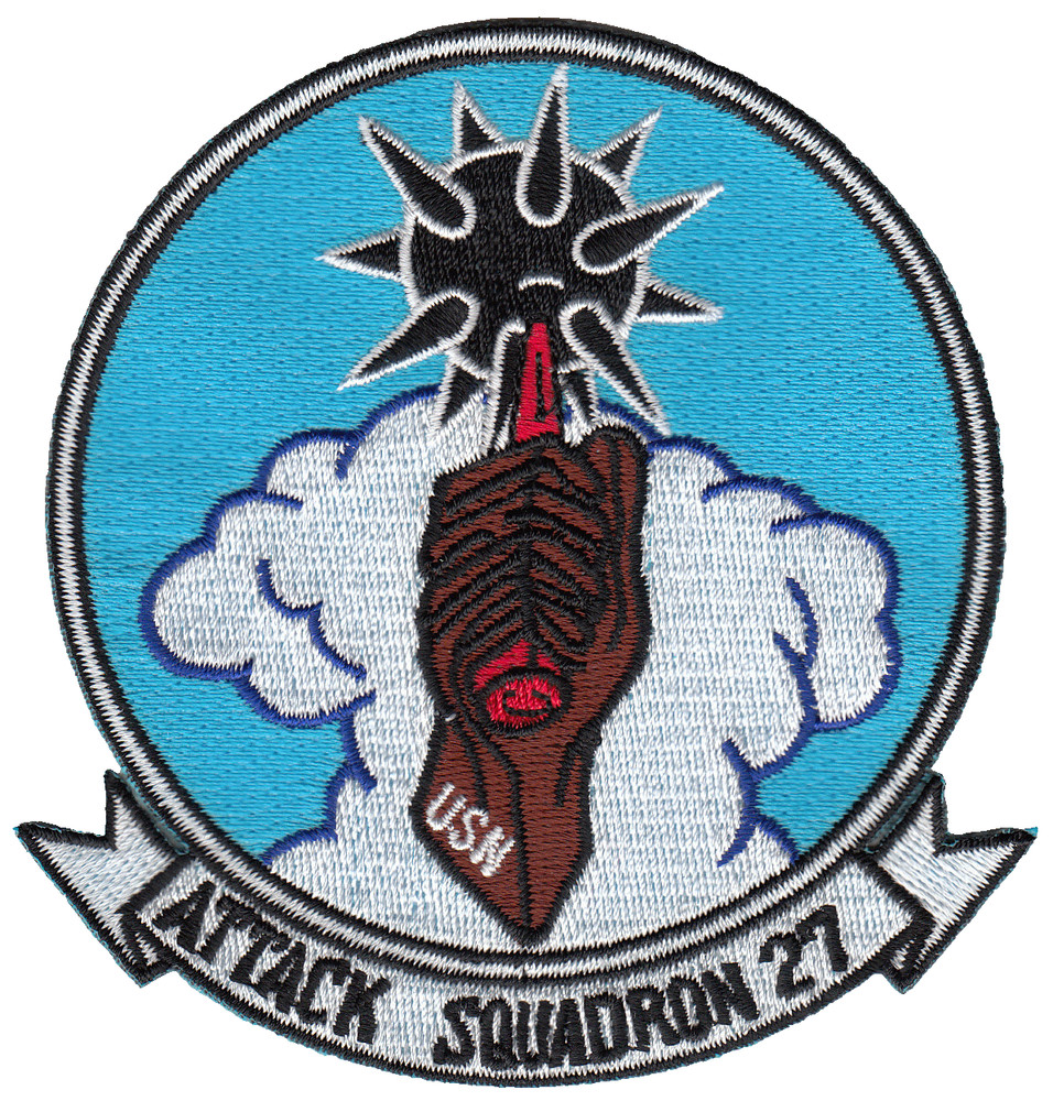 VFA-27 ROYAL MACES THROWBACK CHEST PATCH