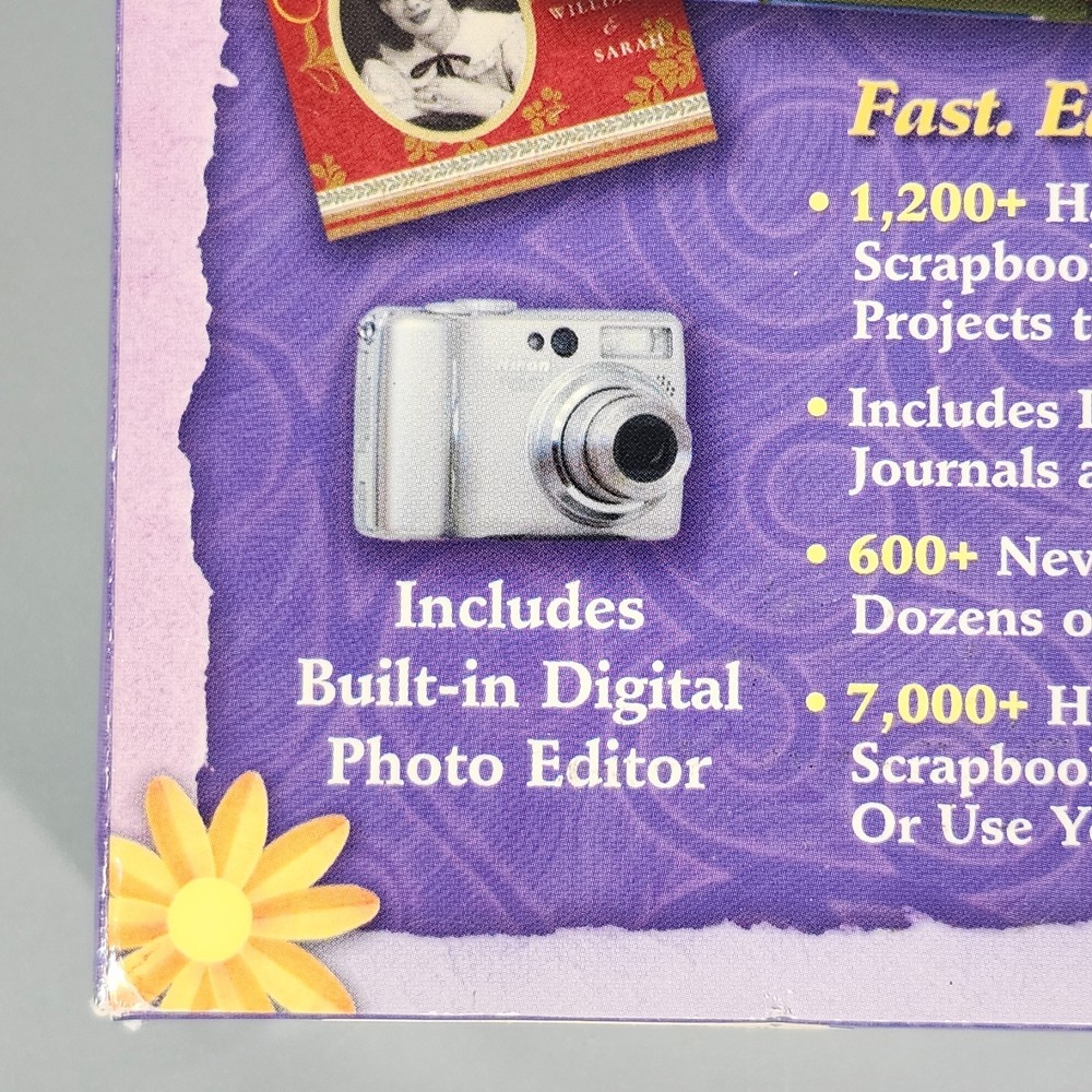 Hallmark Scrapbook Studio Deluxe 3.0 PC CD-ROM Windows 98 Me 2000 XP Software