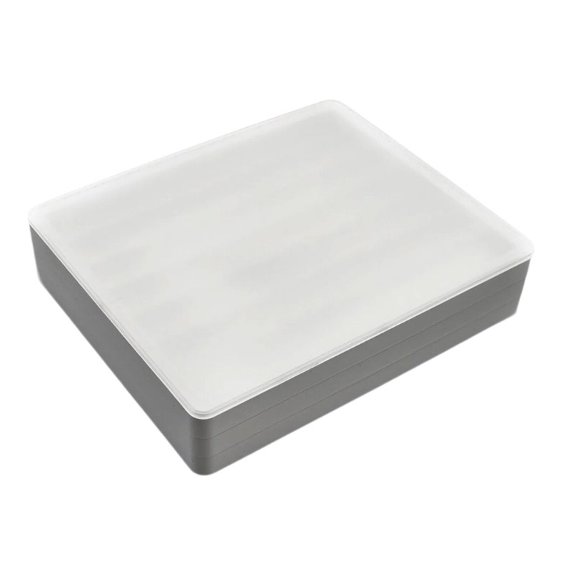 Reconfigurable Keycap Storage Tray Framework Layer Plastic Case Clear Top Keyset