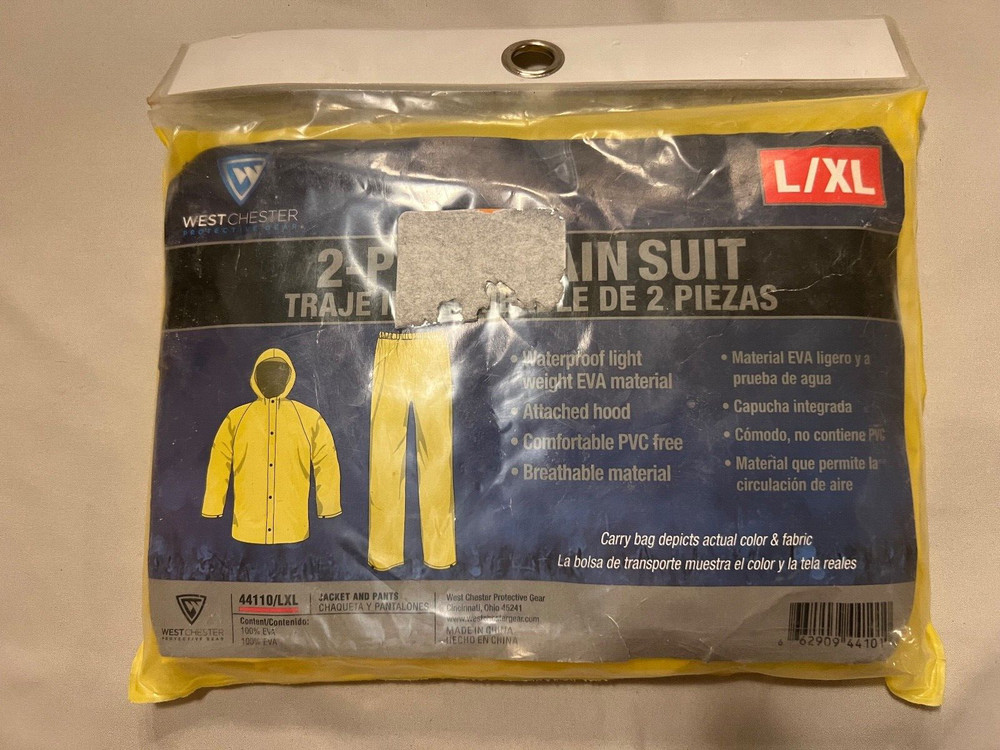 Westchester 2 piece Rain Suit, L/XL