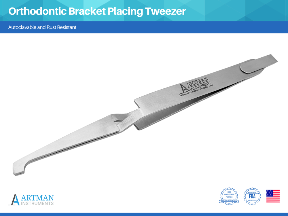 Orthodontic Bracket Placing Tweezer ARTMAN